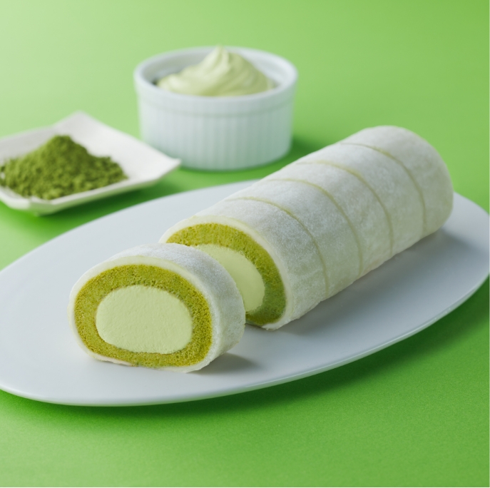 MOCHI ROLL CAKES MATCHA