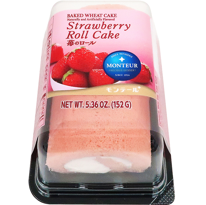STRAWBERRY ROLL CAKE